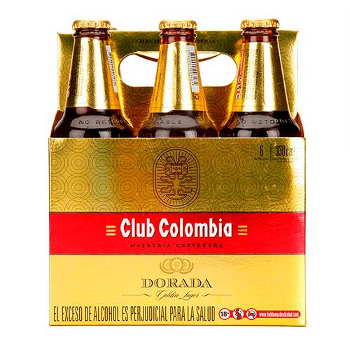 Six Pack de Cervezas Club Colombia - Florilandia Express Floristería